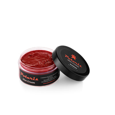 Leather Shoe Polish Cream - Maroon (60gm)