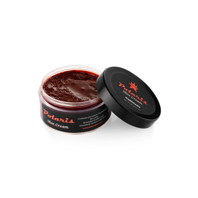 Leather Shoe Polish Cream - Mahogany (60gm)