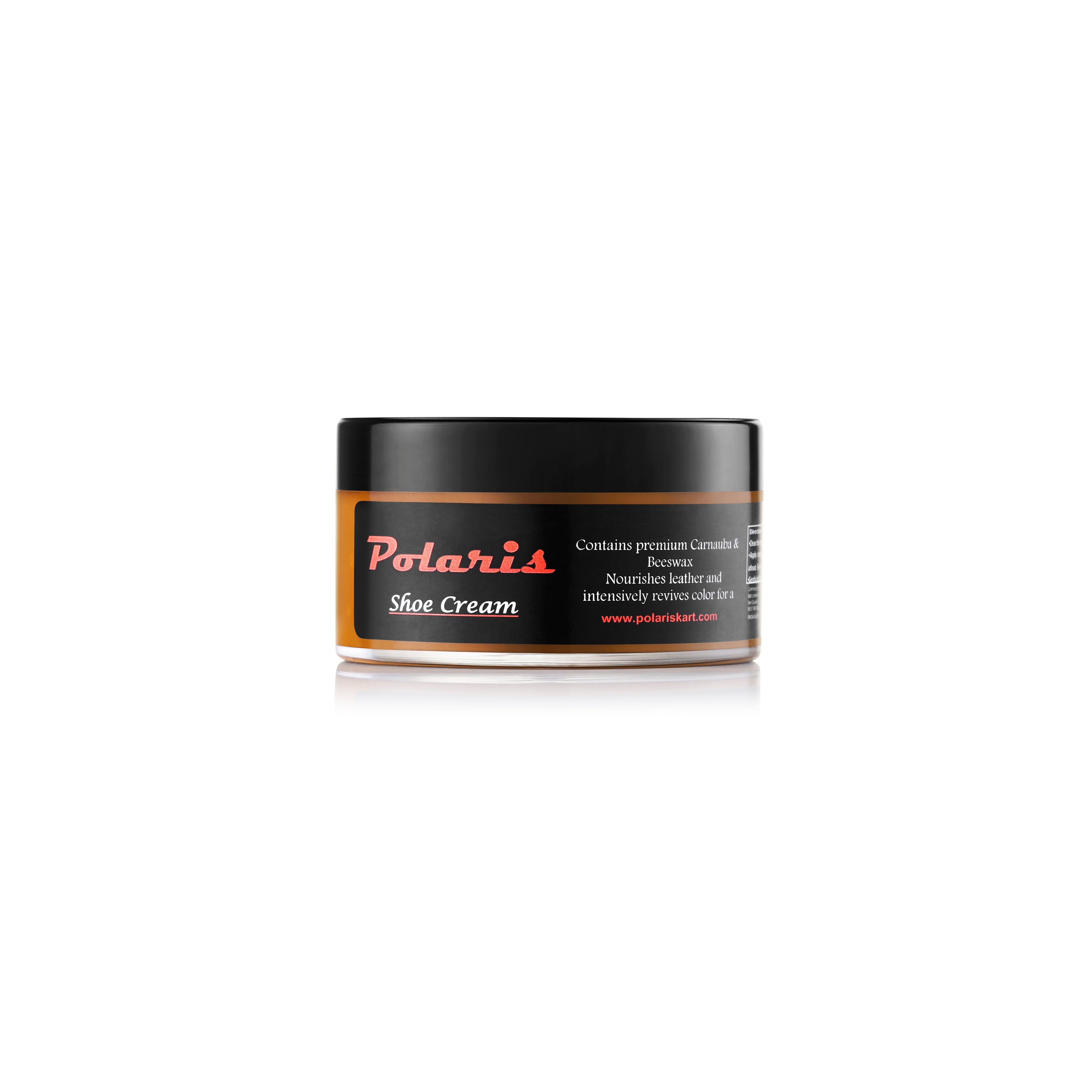 Leather Shoe Polish Cream - Copper Brown (60gm)
