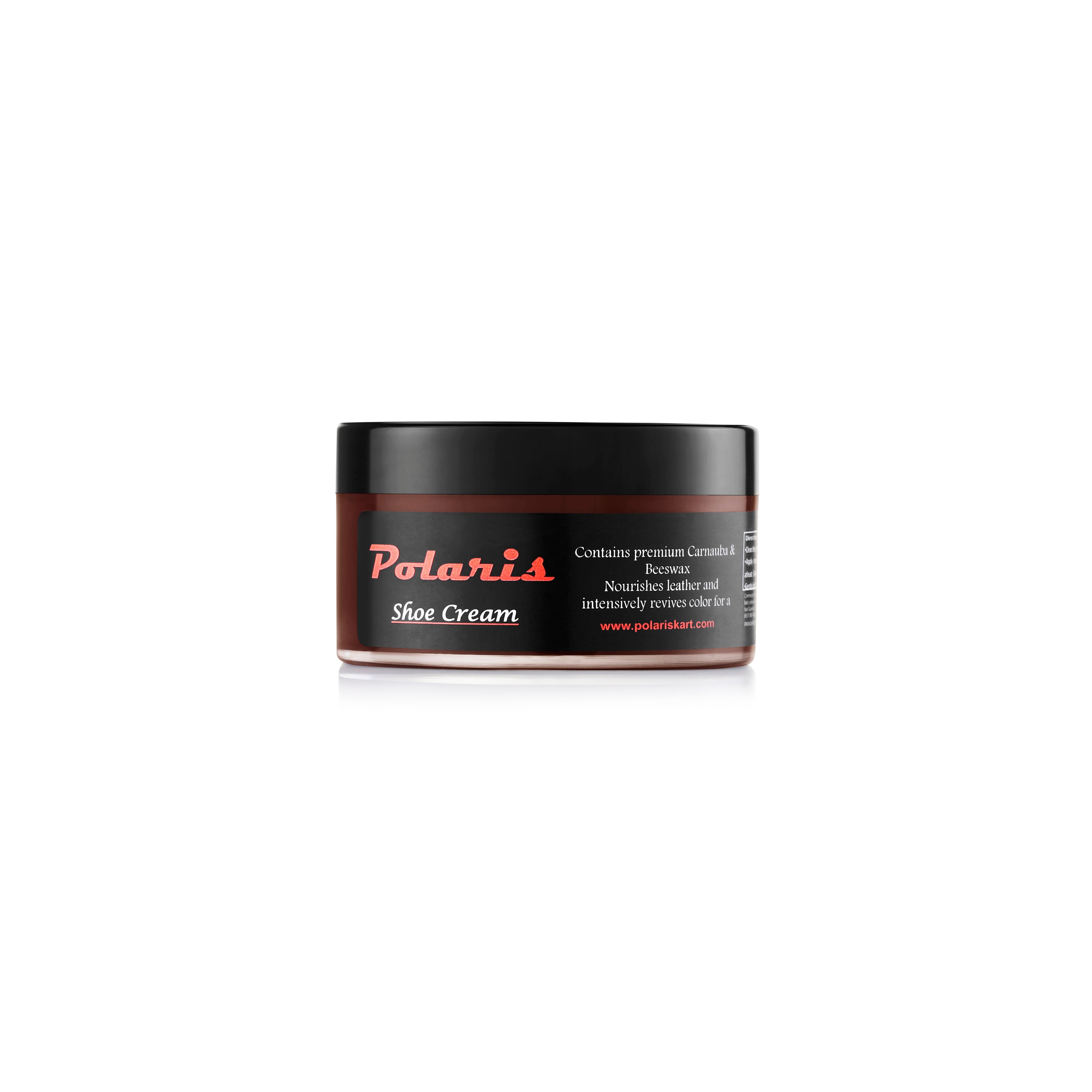 Leather Shoe Polish Cream - Mahogany (60gm)
