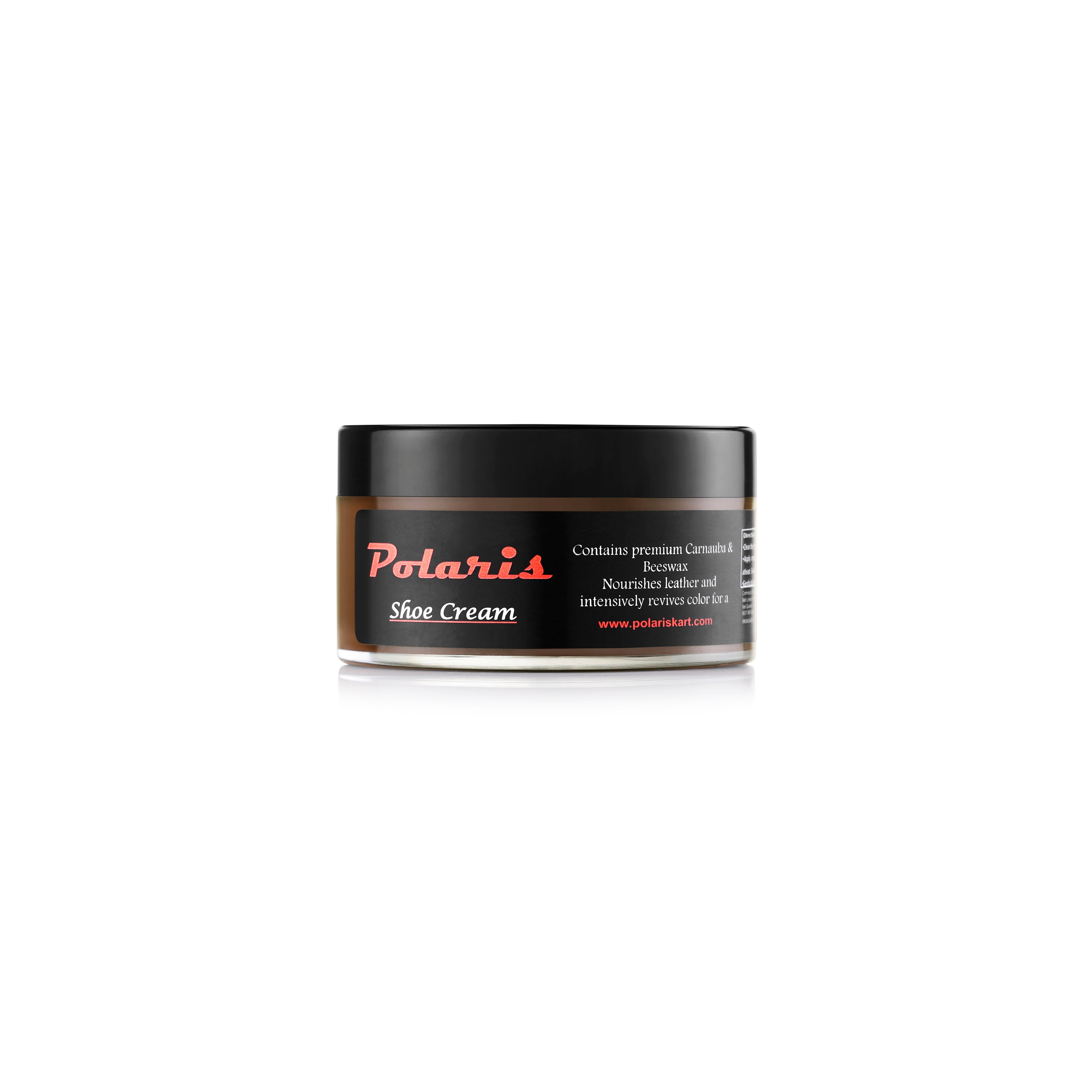 Leather Shoe Polish Cream - Brown (60gm)