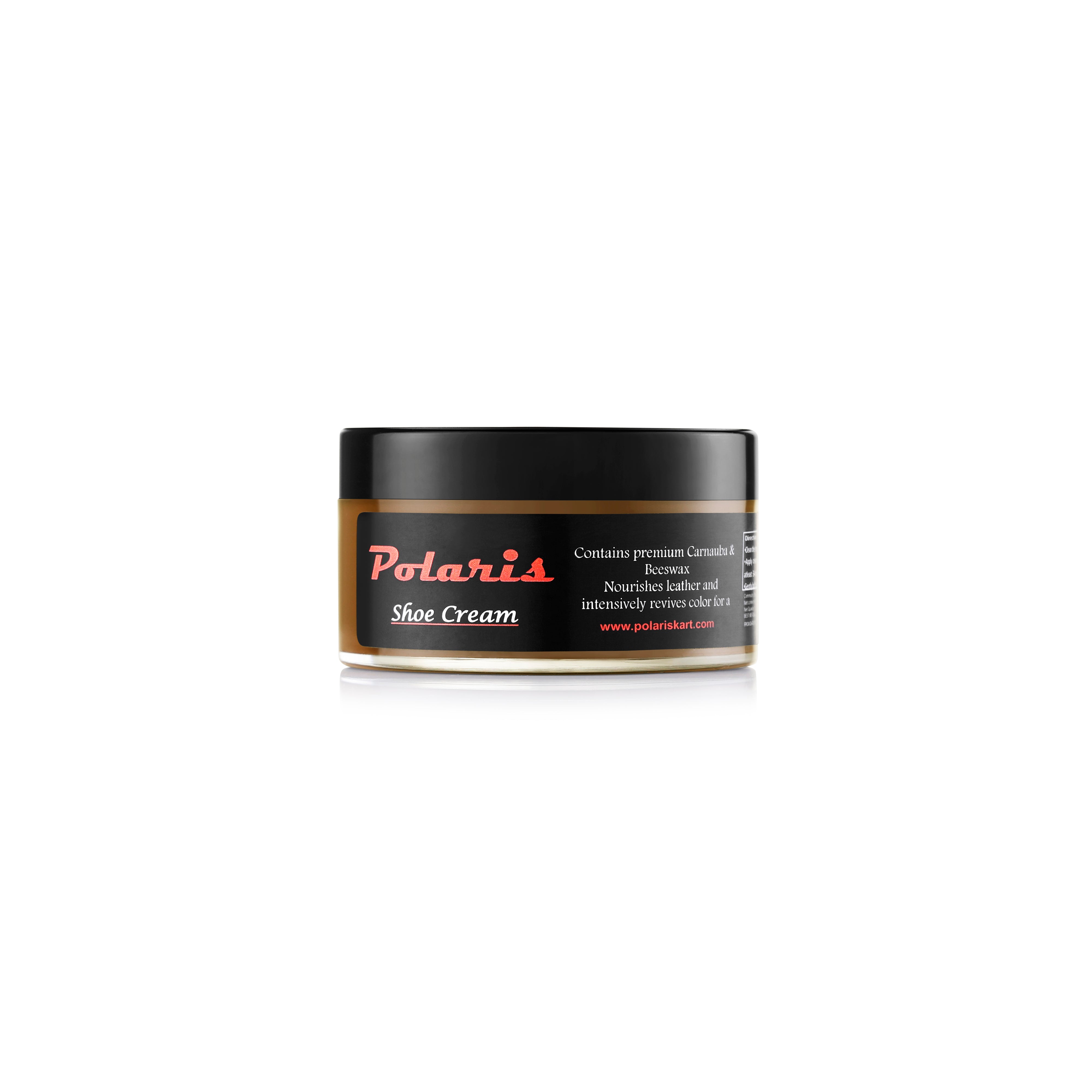 Leather Shoe Polish Cream - Dark Tan (60gm)