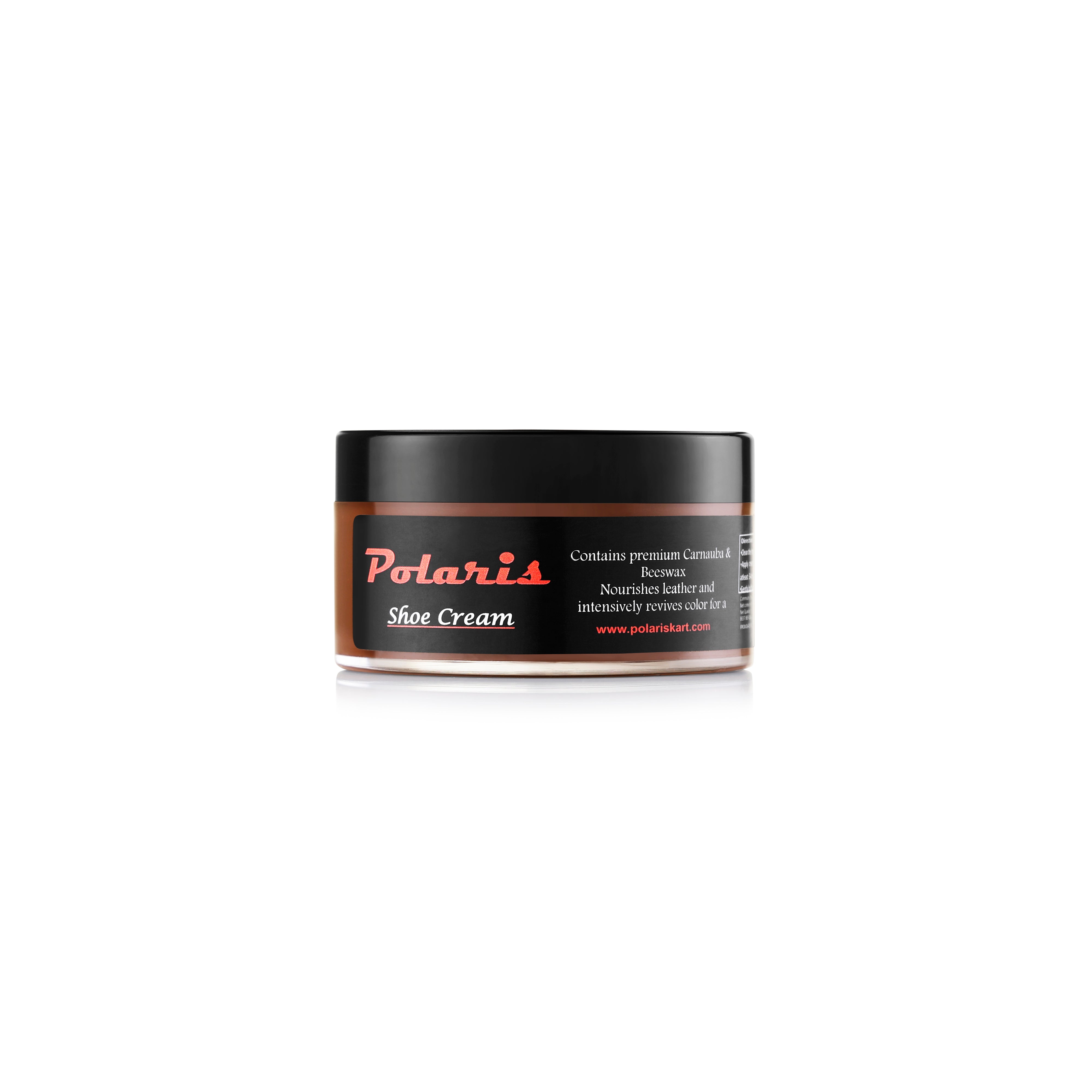 Leather Shoe Polish Cream - Rust Brown (60gm)