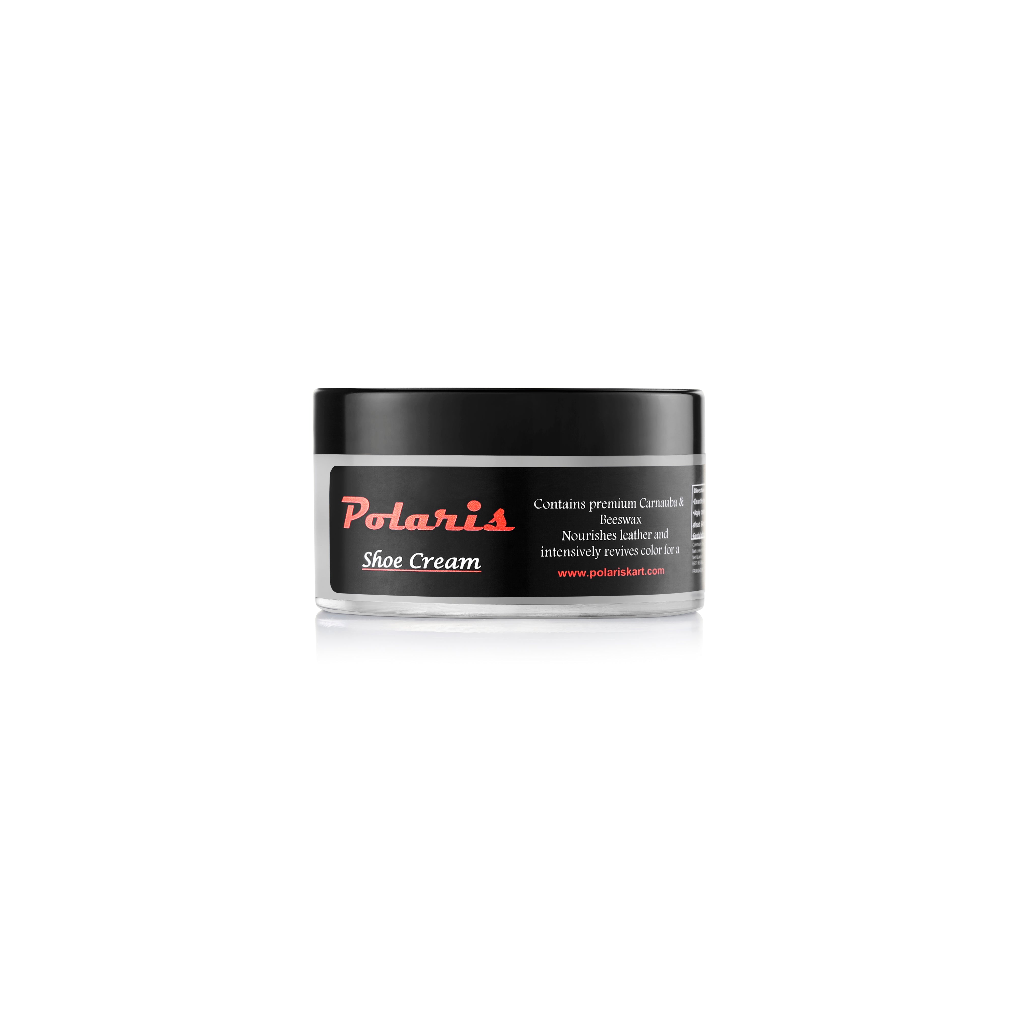 Leather Shoe Polish Cream - Smoke Gray (60gm)
