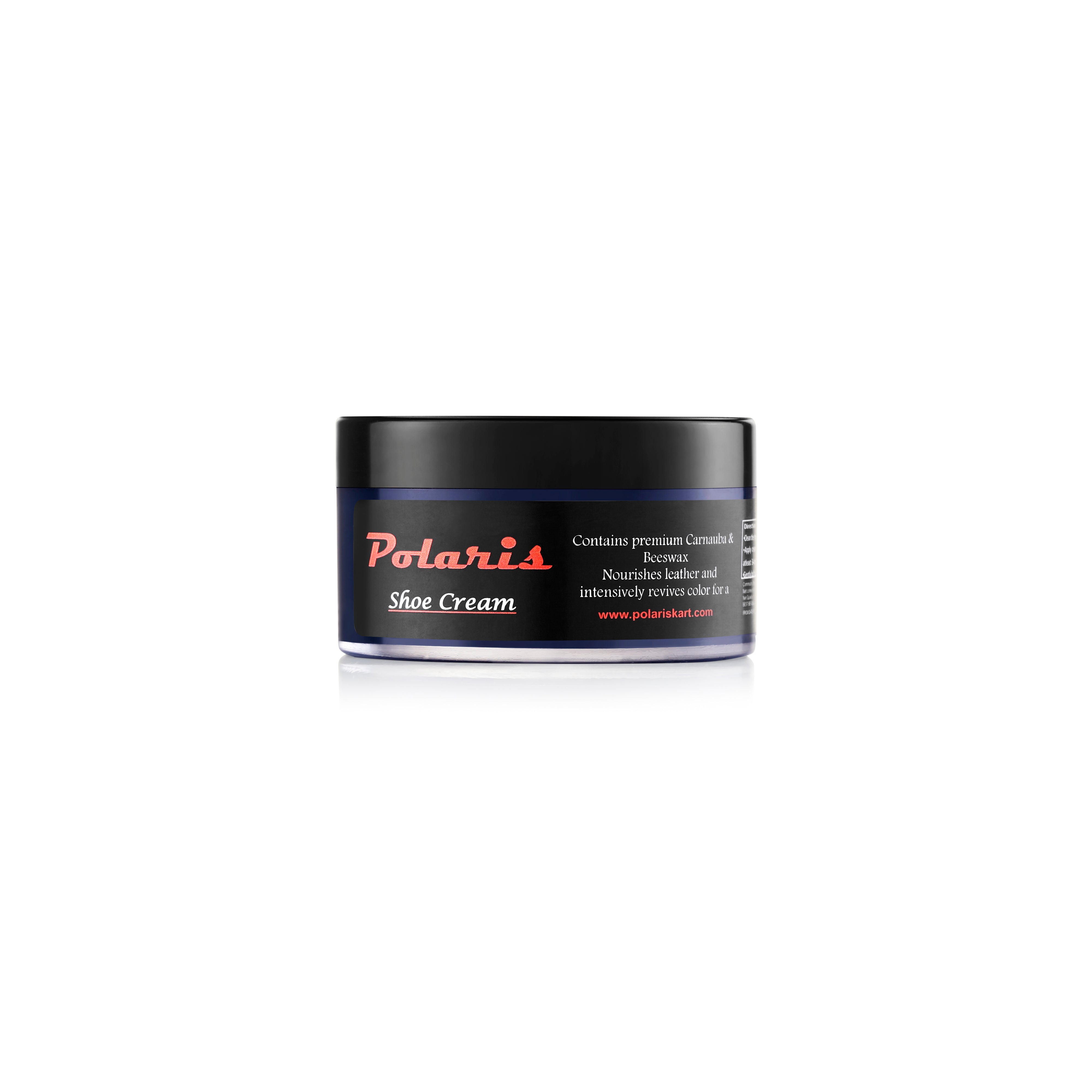 Leather Shoe Polish Cream - Navy Blue (60gm)