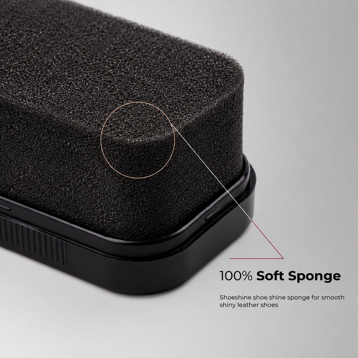 Instant Shoe Shine Shoe Shine Sponge for Radiant Leather Shoes POLARIS