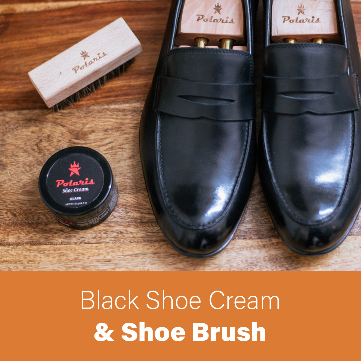 Combo for black shoe