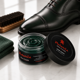 Leather Shoe Polish Cream - Dark Green (60gm) POLARIS