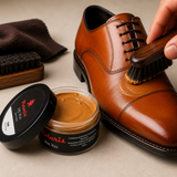 Leather Shoe Polish/Wax - Tan (55 gm)