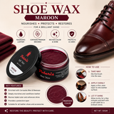 Leather Shoe Polish/Wax - Maroon (55 gm)