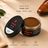 Leather Shoe Polish/Wax - Dark Tan (55 gm)