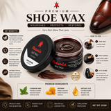 Leather Shoe Polish/Wax - Dark Brown (55 gm)