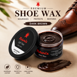 Leather Shoe Polish/Wax - Dark Brown (55 gm)