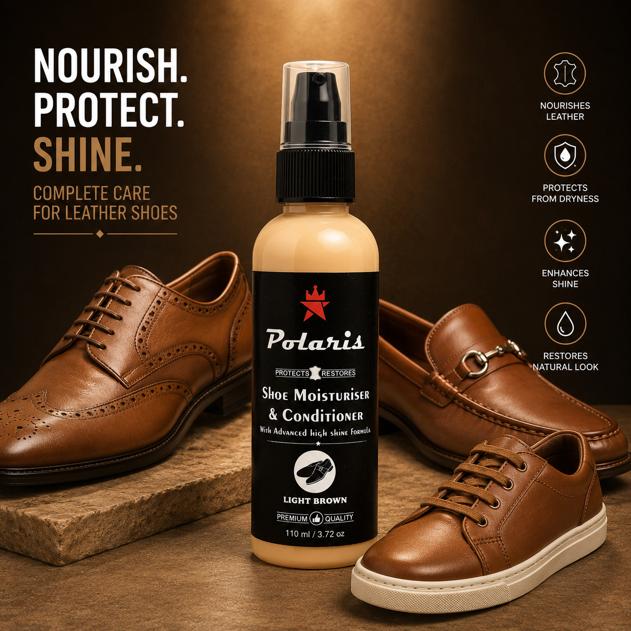 Shoe Moisturizer & Conditioner Spray (100ml)