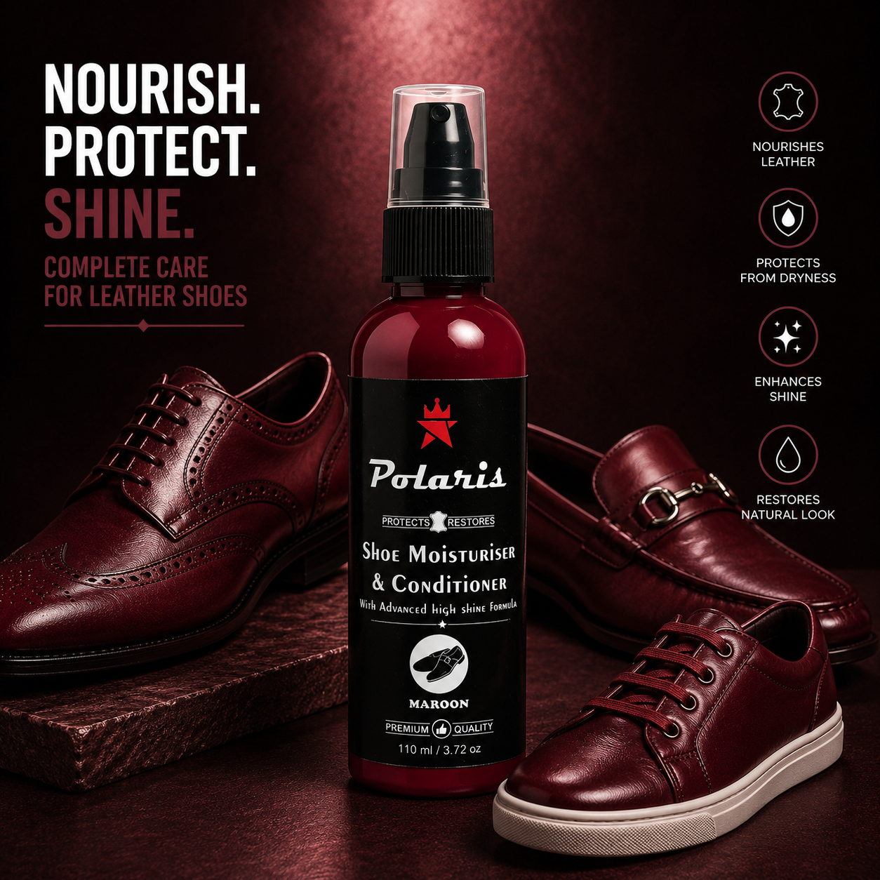 Shoe Moisturizer & Conditioner Spray (100ml)