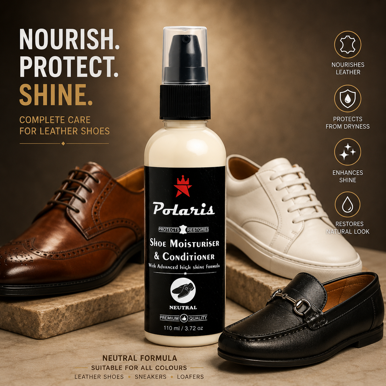 Shoe Moisturizer & Conditioner Spray (100ml)