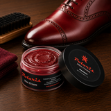 Leather Shoe Polish Cream - Maroon (60gm) POLARIS