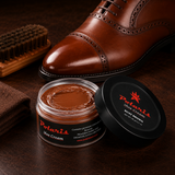 Leather Shoe Polish Cream - Rust Brown (60gm) POLARIS