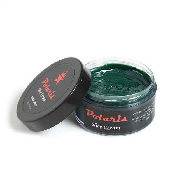 Polaris Premium Shoe Cream Dark green-60gm