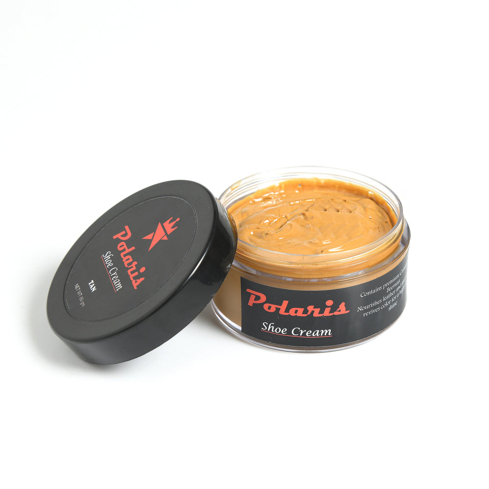 Leather Shoe Polish Cream - Tan (60gm)