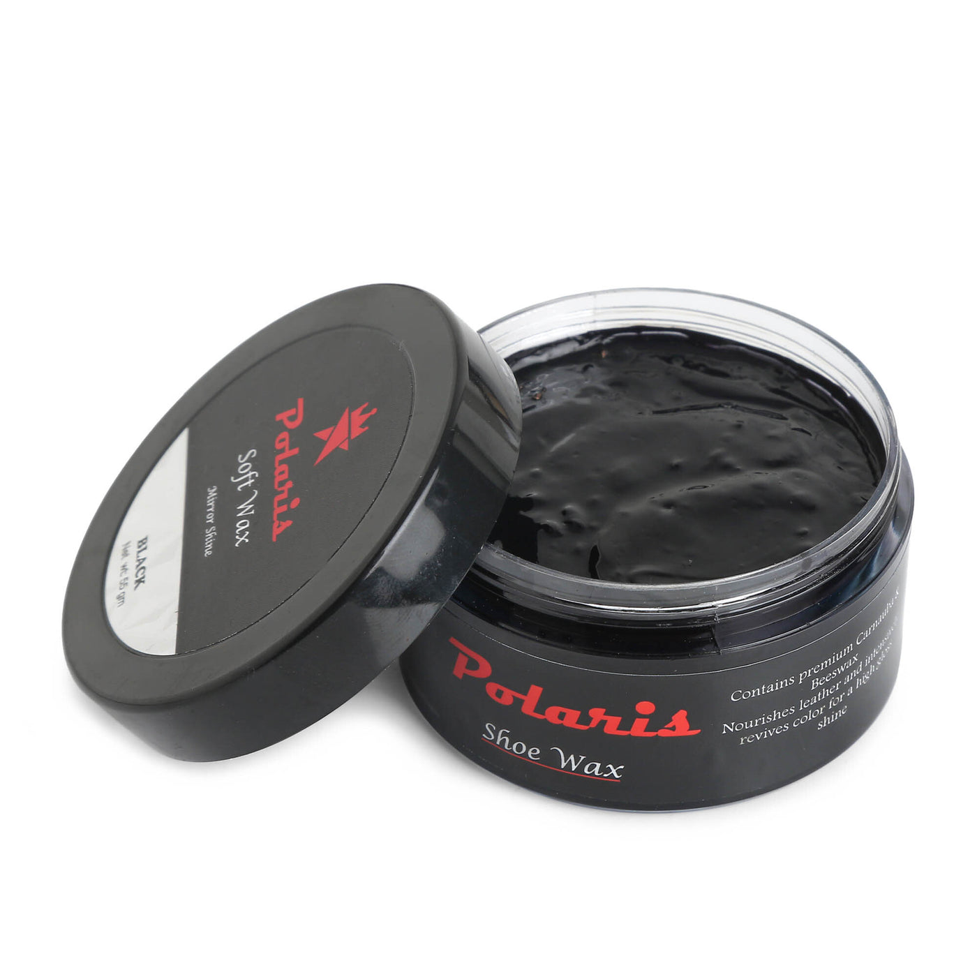 Leather Shoe Polish/Wax - Black  (55 gm)