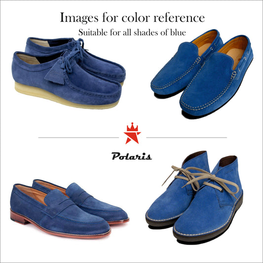 Polaris Suede & Nubuck Shoe Renovator and Color Reviver-Blue100ml