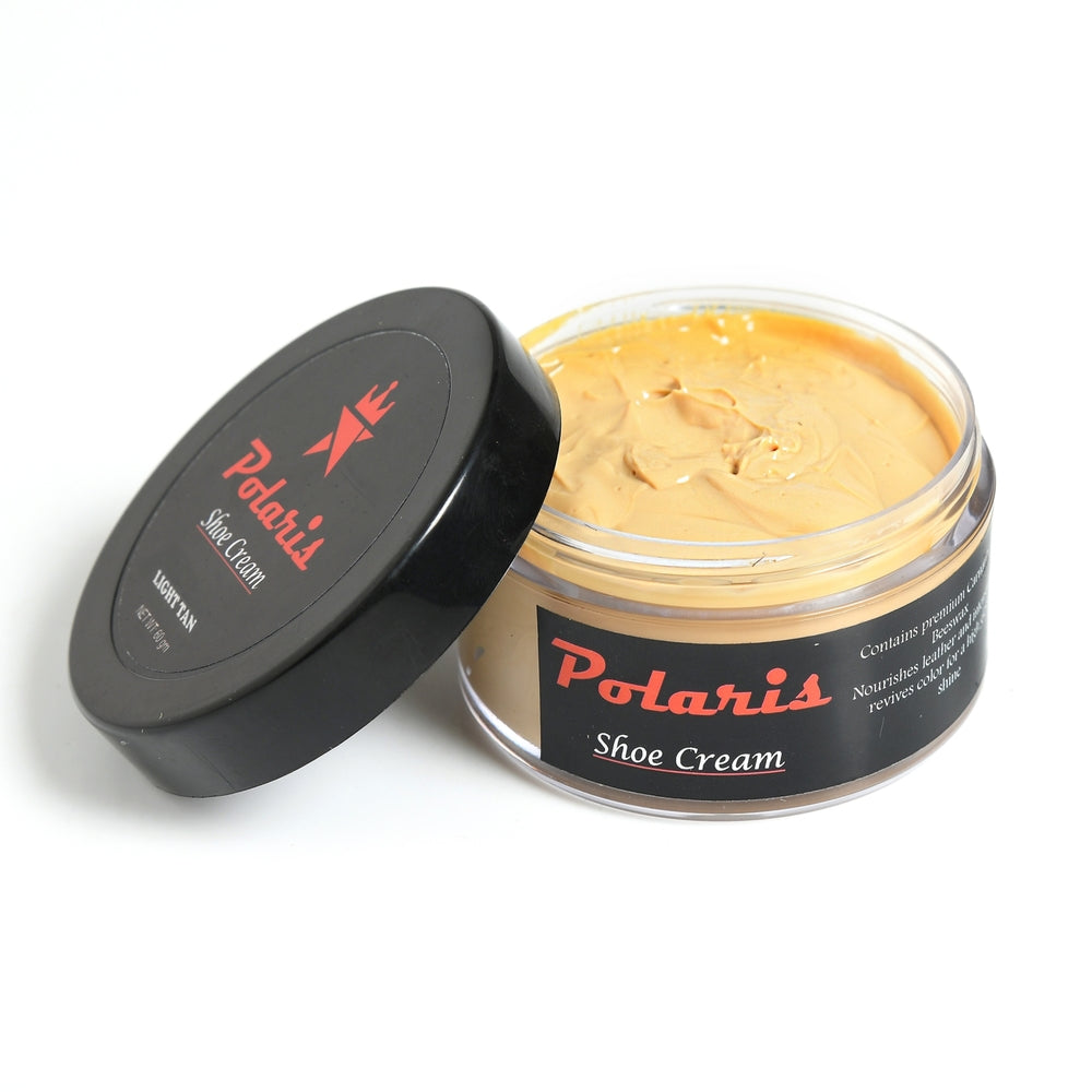 Polaris Premium Shoe Cream Lignt Tan-60gm