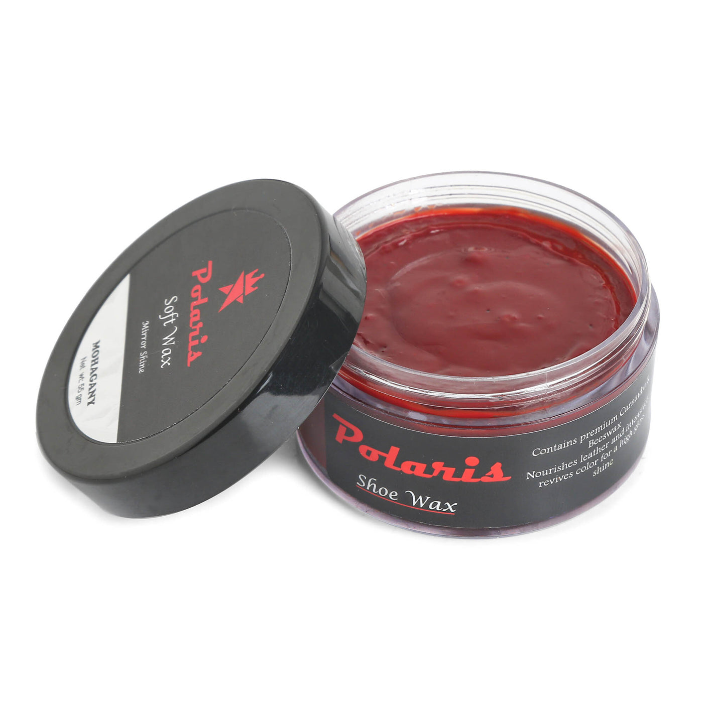 Leather Shoe Polish/Wax - Mahogany (55 gm)