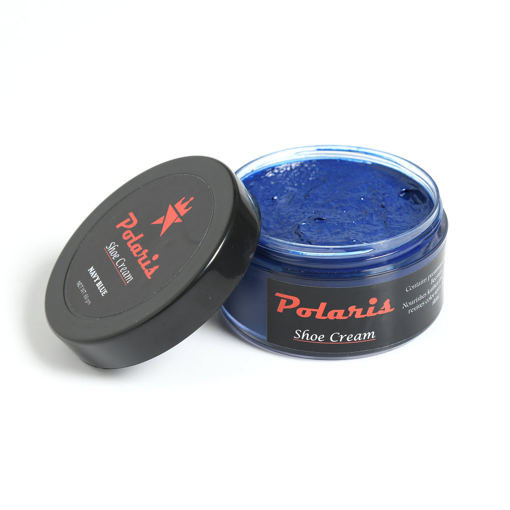 Polaris Premium Shoe Cream Navy Blue-60gm