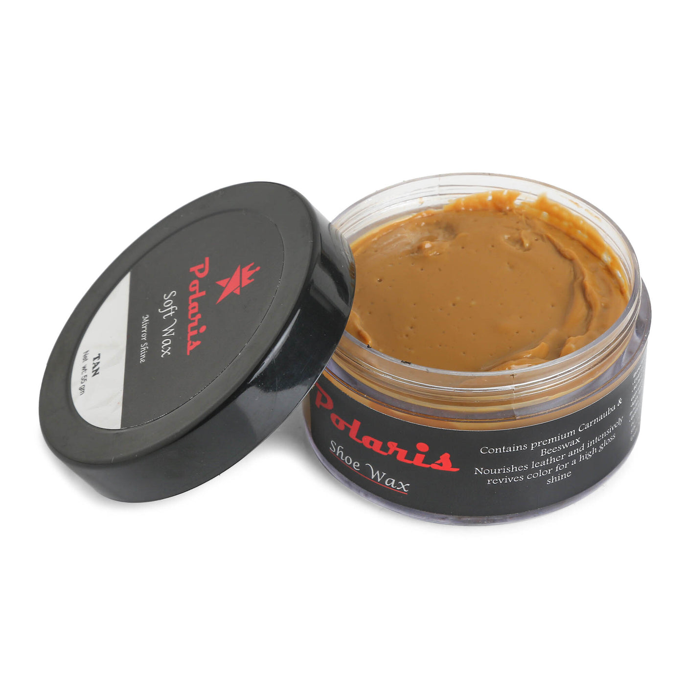 Leather Shoe Polish/Wax - Tan (55 gm)